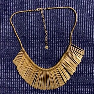 Stella & Dot Essential Fringe Necklace in Gold
